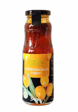 Сироп облепиховый 340г стекло 