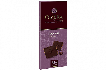 Шоколад O`Zera горький Dark 55% 90г 