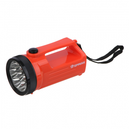 Фонарь-прожектор ЕРМАК 7+5 LED 2 режима 3хАА 