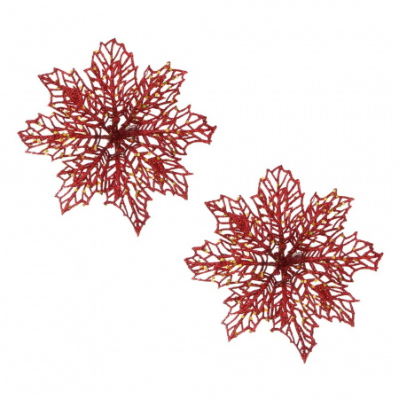 Цветы на прищепке СНОУ БУМ 13x13 см 2шт 