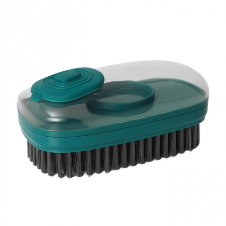 Щетка универсальная, с дозатором 12х6х5см, цвет МИКС 