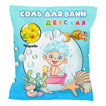 Соль д/ванн AROMIKA Детская Череда 1000г 