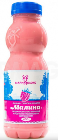 Сгущенка ММ 450г Вкус Малины ПЭТ СЗМЖ 