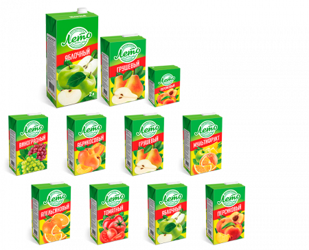 Напиток ЛЕТО 0.2л Яблочный 